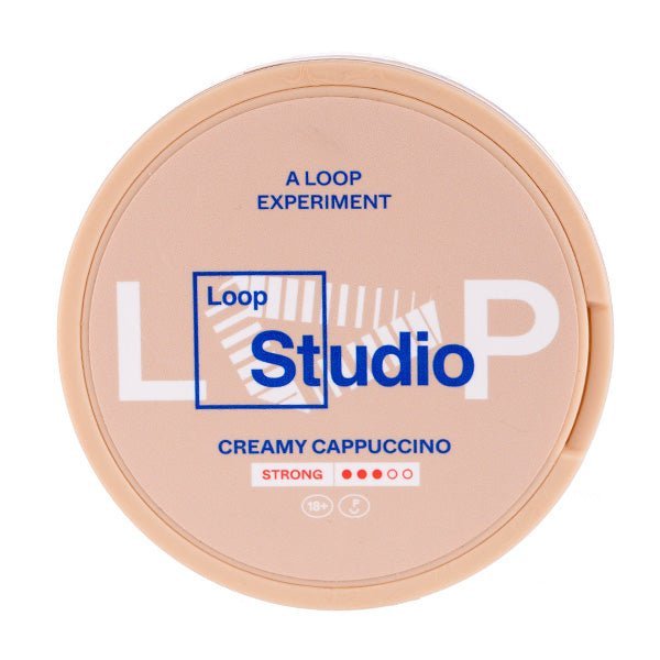 BUY 1 GET 1 FREE | Creamy Cappuccino Strong Nicotine Pouches by LoopVAPE INDIA - Vape India