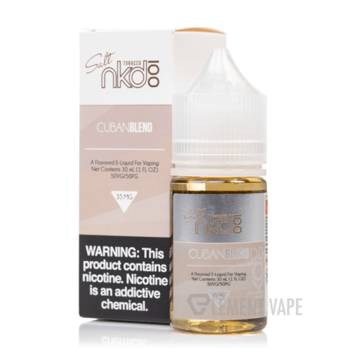 BUY 1 GET 1 FREE | Cuban Blend - Naked 100 Salt | 30ML Vape Juice | 35MG, 50MG | Vape India - Vape India