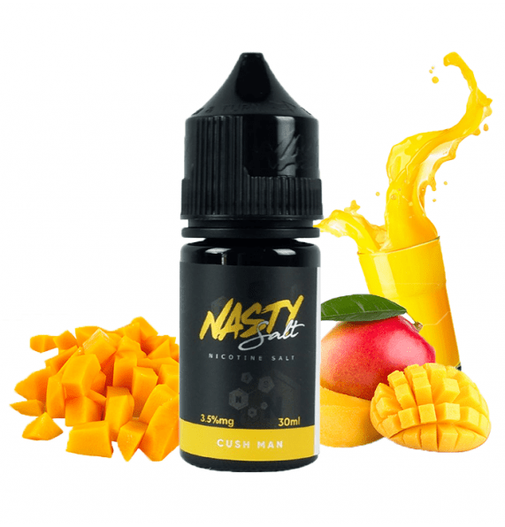 BUY 1 GET 1 FREE | Cush Man - Nasty Salt | 30Ml Vape Juice | 35MG, 50MG | Vape India - Vape India