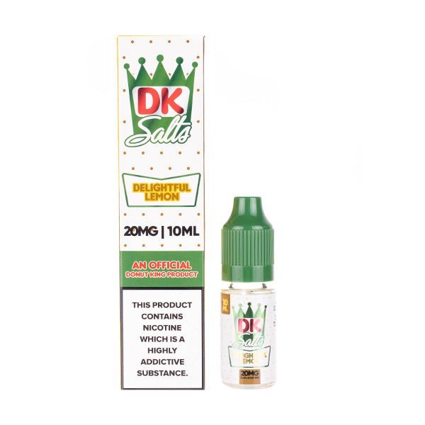 BUY 1 GET 1 FREE | Delightful Lemon Nic Salt E - Liquid by Donut King SaltsVAPE INDIA - Vape India