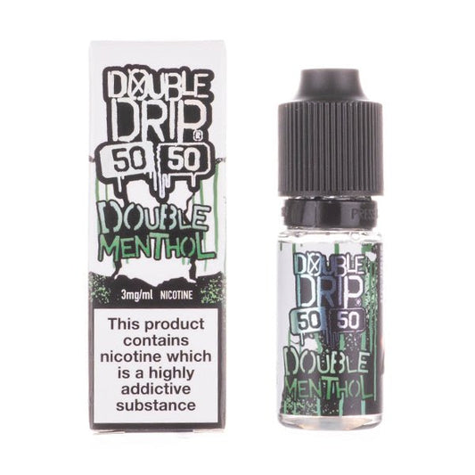 BUY 1 GET 1 FREE | Double Menthol 50 - 50 E - Liquid by Double DripVAPE INDIA - Vape India