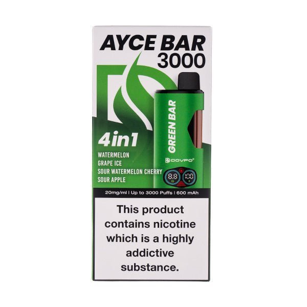 BUY 1 GET 1 FREE | Dovpo Ayce Bar 3000 Pod KitVAPE INDIA - Vape India