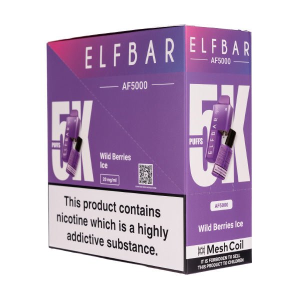 BUY 1 GET 1 FREE | Elf Bar AF5000 Disposable Vape [Pack of 5]VAPE INDIA - Vape India