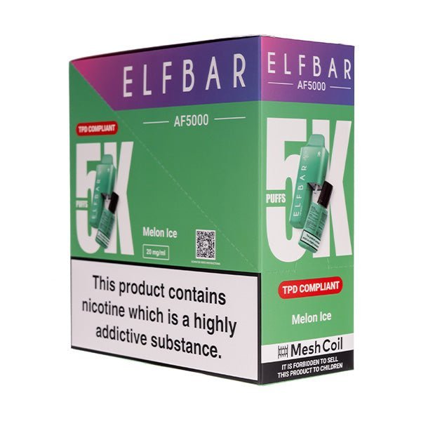 BUY 1 GET 1 FREE | Elf Bar AF5000 Disposable Vape [Pack of 5]VAPE INDIA - Vape India