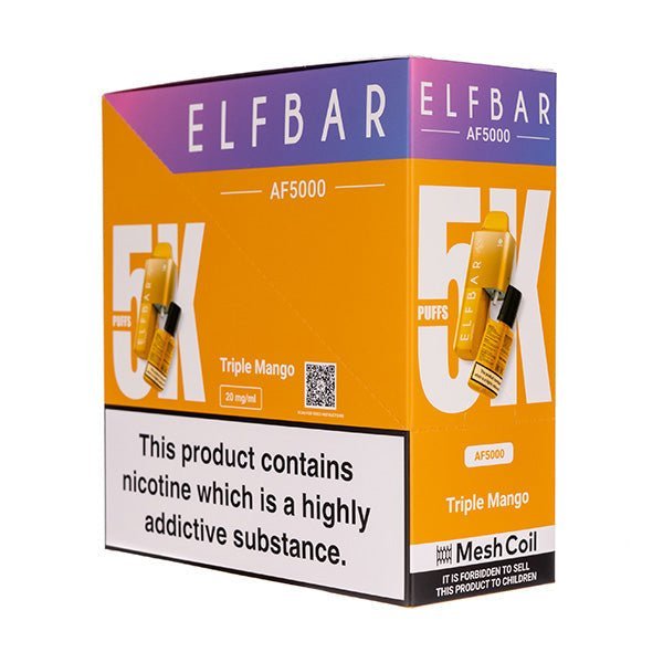 BUY 1 GET 1 FREE | Elf Bar AF5000 Disposable Vape [Pack of 5]VAPE INDIA - Vape India