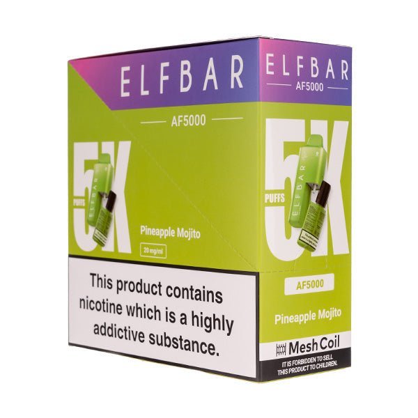 BUY 1 GET 1 FREE | Elf Bar AF5000 Disposable Vape [Pack of 5]VAPE INDIA - Vape India
