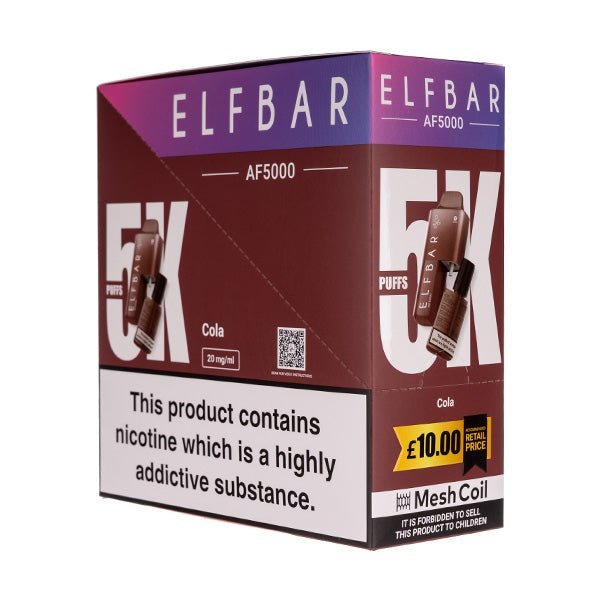 BUY 1 GET 1 FREE | Elf Bar AF5000 Disposable Vape [Pack of 5]VAPE INDIA - Vape India
