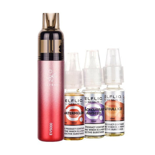 BUY 1 GET 1 FREE | Elf Bar EV5000 Disposable Kit BundleVAPE INDIA - Vape India