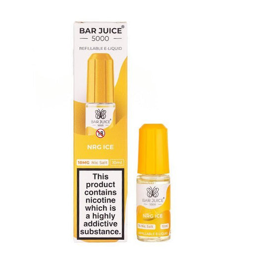 BUY 1 GET 1 FREE | Energy Ice Nic Salt E - Liquid by Bar Juice 5000VAPE INDIA - Vape India