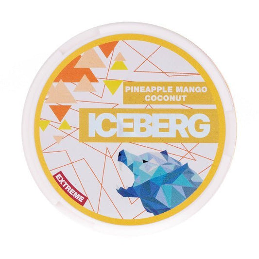 BUY 1 GET 1 FREE | Extreme Pineapple Mango Coconut Nicotine Pouches by IcebergVAPE INDIA - Vape India
