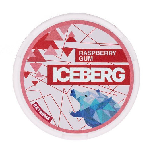 BUY 1 GET 1 FREE | Extreme Raspberry Gum Nicotine Pouches by IcebergVAPE INDIA - Vape India