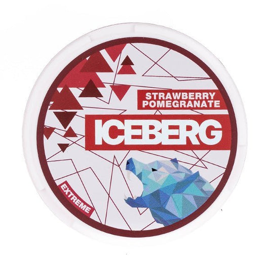 BUY 1 GET 1 FREE | Extreme Strawberry Pomegranate Nicotine Pouches by IcebergVAPE INDIA - Vape India