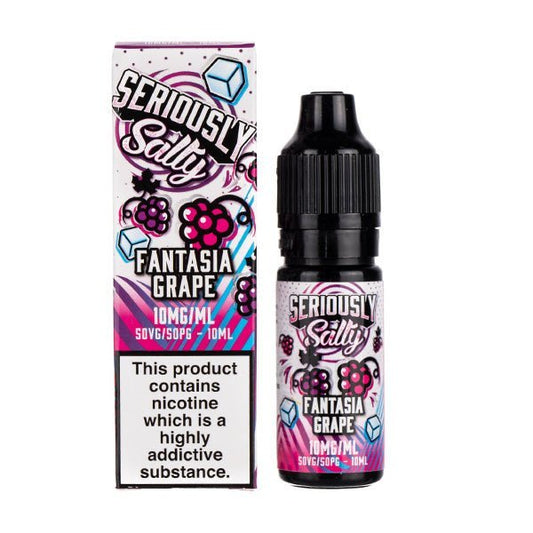 BUY 1 GET 1 FREE | Fantasia Grape Nic Salt E - Liquid by Seriously Salty FusionzVAPE INDIA - Vape India