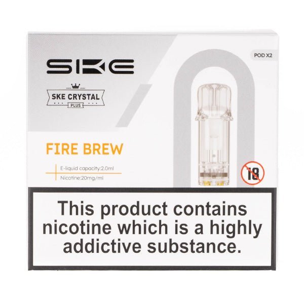 BUY 1 GET 1 FREE | Fire Brew Crystal Plus Prefilled Pods by SKEVAPE INDIA - Vape India