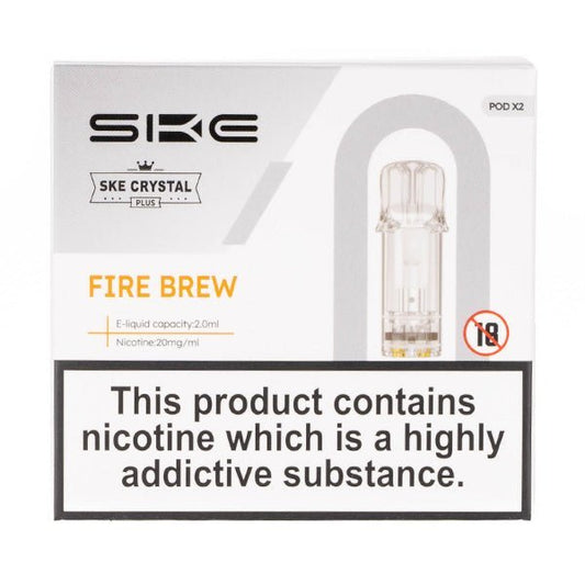 BUY 1 GET 1 FREE | Fire Brew Crystal Plus Prefilled Pods by SKEVAPE INDIA - Vape India