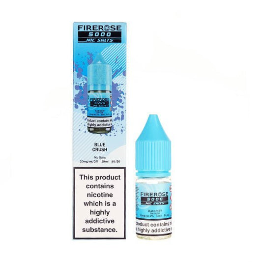 BUY 1 GET 1 FREE | Firerose 5000 Blue Crush Nic Salt E - Liquid by EluxVAPE INDIA - Vape India