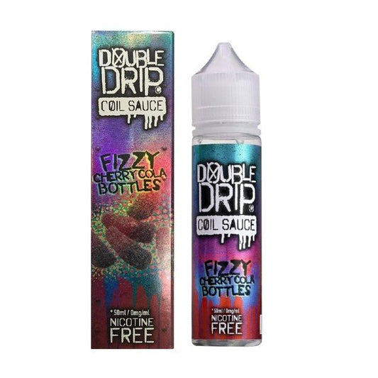 BUY 1 GET 1 FREE | Fizzy Cherry Cola Bottles 50ml Shortfill E - Liquid by Double DripVAPE INDIA - Vape India