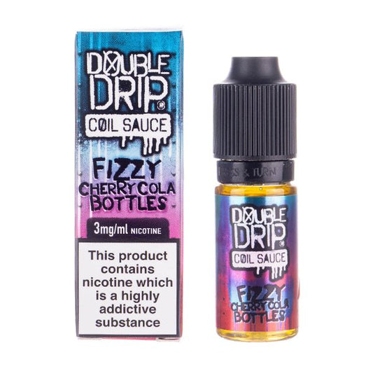 BUY 1 GET 1 FREE | Fizzy Cherry Cola Bottles 80/20 E - Liquid by Double DripVAPE INDIA - Vape India