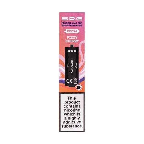 BUY 1 GET 1 FREE | Fizzy Cherry Crystal 4 in 1 Prefilled Pods by SKEVAPE INDIA - Vape India
