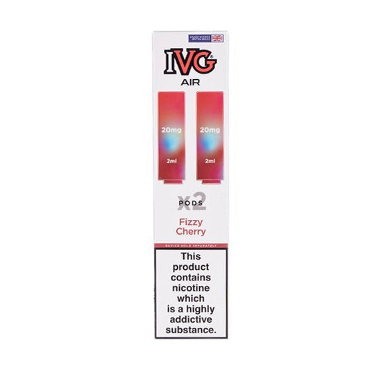 BUY 1 GET 1 FREE | Fizzy Cherry IVG Air Pro Prefilled PodsVAPE INDIA - Vape India