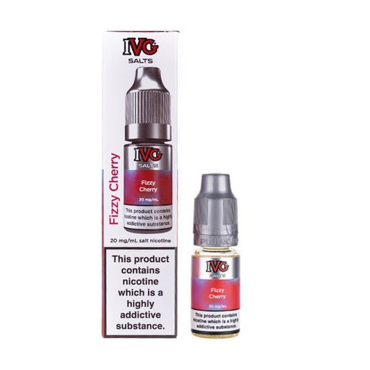 BUY 1 GET 1 FREE | Fizzy Cherry Nic Salt E - Liquid by IVGVAPE INDIA - Vape India