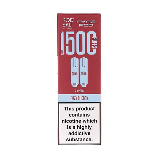 BUY 1 GET 1 FREE | Fizzy Cherry Pod Salt 2 - in - 1 Prefilled Pods by Pyne PodVAPE INDIA - Vape India