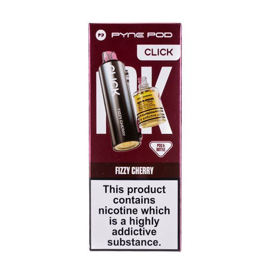 BUY 1 GET 1 FREE | Fizzy Cherry Pyne Pod Click 10000 Pod & BottleVAPE INDIA - Vape India