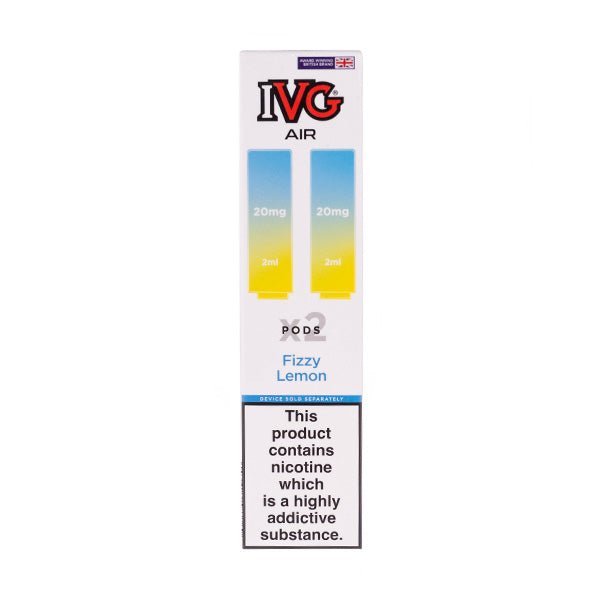 BUY 1 GET 1 FREE | Fizzy Lemon IVG Air Pro Prefilled PodsVAPE INDIA - Vape India