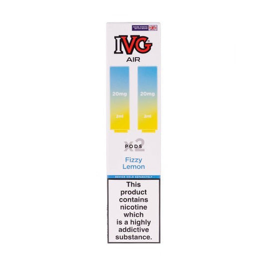 BUY 1 GET 1 FREE | Fizzy Lemon IVG Air Pro Prefilled PodsVAPE INDIA - Vape India