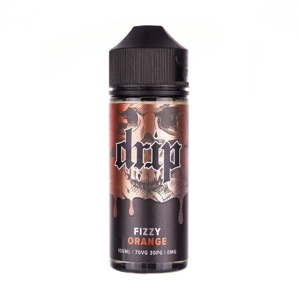 BUY 1 GET 1 FREE | Fizzy Orange 100ml Shortfill E - Liquid by DripVAPE INDIA - Vape India