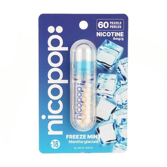 BUY 1 GET 1 FREE | Freeze Mint Nicotine Pearls by NicopopVAPE INDIA - Vape India