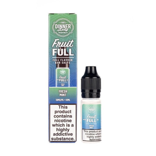 BUY 1 GET 1 FREE | Fresh Mint Nic Salt E - Liquid by Dinner Lady Fruit Full Bar SaltsVAPE INDIA - Vape India