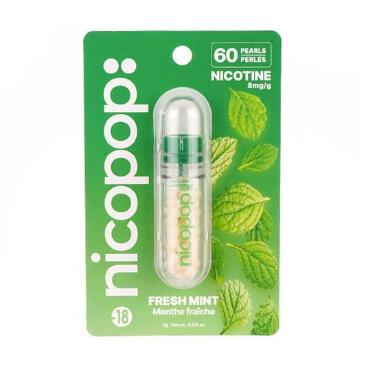 BUY 1 GET 1 FREE | Fresh Mint Nicotine Pearls by NicopopVAPE INDIA - Vape India