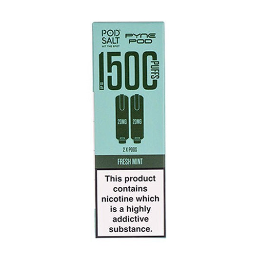 BUY 1 GET 1 FREE | Fresh Mint Pod Salt 2 - in - 1 Prefilled Pods by Pyne PodVAPE INDIA - Vape India