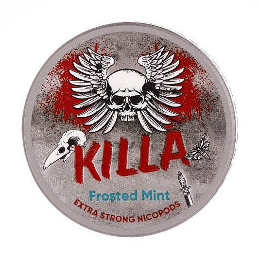 BUY 1 GET 1 FREE | Frosted Mint Nicotine Pouches by KillaVAPE INDIA - Vape India