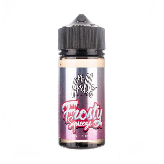 BUY 1 GET 1 FREE | Frosty Squeeze Raspberry 80ml Shortfill E - Liquid by No FrillsVAPE INDIA - Vape India