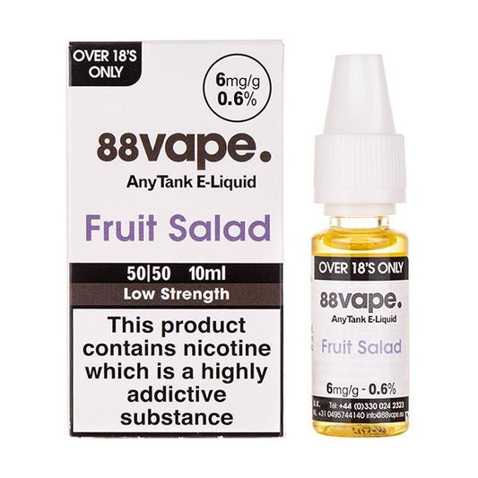 BUY 1 GET 1 FREE | Fruit Salad 50/50 E - Liquid by 88VapeVAPE INDIA - Vape India