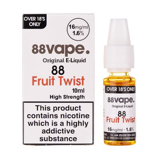BUY 1 GET 1 FREE | Fruit Twist 50/50 E - Liquid by 88VapeVAPE INDIA - Vape India