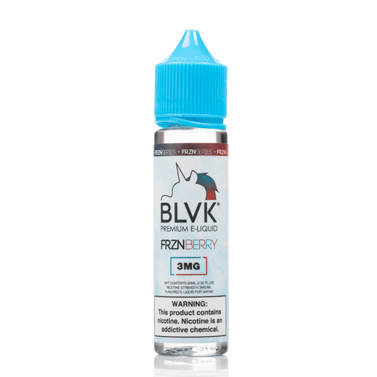 BUY 1 GET 1 FREE | FRZN Berry - BLVK Unicorn | 60ML Vape Juice | 3MG | Vape India - Vape India