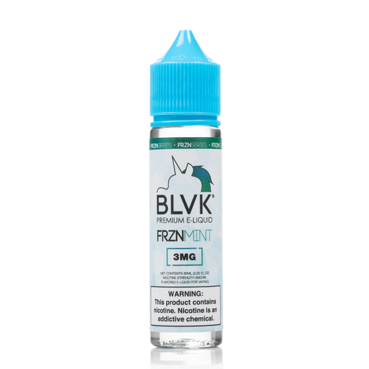 BUY 1 GET 1 FREE | FRZN Mint - BLVK Unicorn | 60ML Vape Juice | 3MG | Vape India - Vape India