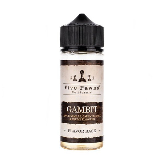 BUY 1 GET 1 FREE | Gambit 100ml Shortfill (50/50) E - Liquid by Five PawnsVAPE INDIA - Vape India