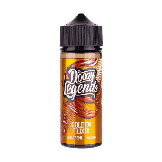 BUY 1 GET 1 FREE | Golden Elixir 100ml Shortfill E - Liquid by Doozy LegendsVAPE INDIA - Vape India