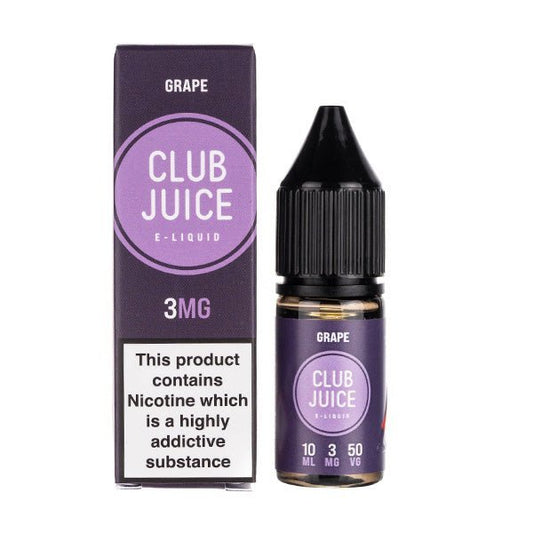 BUY 1 GET 1 FREE | Grape E - Liquid by Club JuiceVAPE INDIA - Vape India