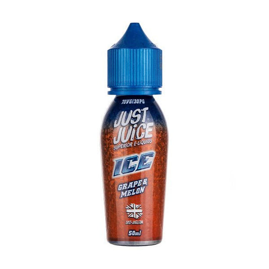 BUY 1 GET 1 FREE | Grape & Melon 50ml Shortfill E - Liquid by Just Juice IceVAPE INDIA - Vape India