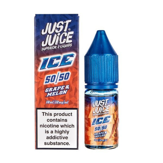 BUY 1 GET 1 FREE | Grape & Melon Ice 50/50 E - Liquid by Just Juice IceVAPE INDIA - Vape India