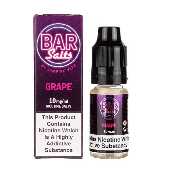 BUY 1 GET 1 FREE | Grape Nic Salt E - Liquid by Vampire Vape Bar SaltsVAPE INDIA - Vape India