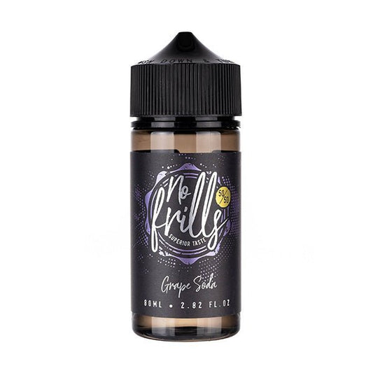 BUY 1 GET 1 FREE | Grape Soda 80ml (50/50) Shortfill E - liquid by No FrillsVAPE INDIA - Vape India