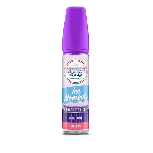 BUY 1 GET 1 FREE | Grape Star - Dinner Lady Ice Moments | 60ML Vape Juice | 3MG, 6MG | Vape India - Vape India