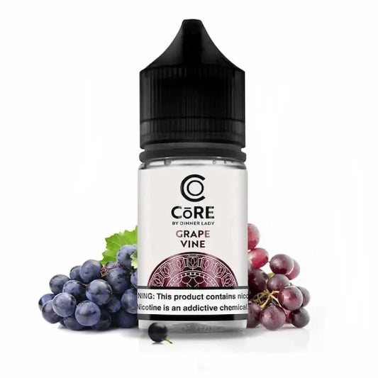 BUY 1 GET 1 FREE | Grape Vine - Core Salt by Dinner Lady | 30ML Vape Juice | 20MG, 30MG, 50MG | Vape India - Vape India