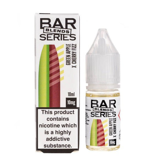 BUY 1 GET 1 FREE | Green Apple X Cherry Fizz Nic Salt E - Liquid by Bar Series BlendsVAPE INDIA - Vape India